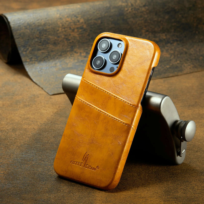 Mercer Waxed Leather Case