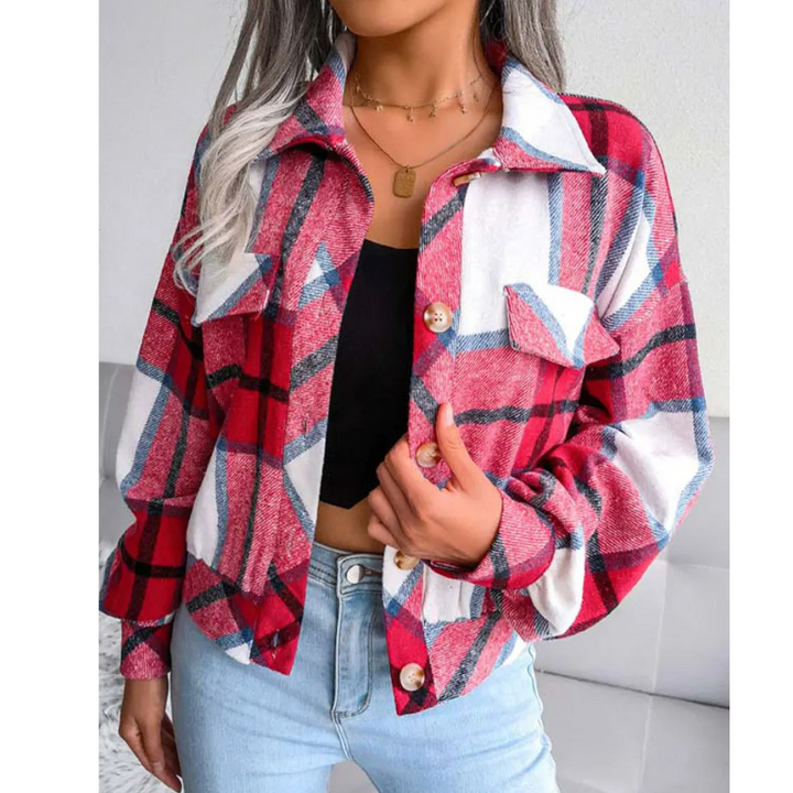 Altera Checkered Plaid Jacket