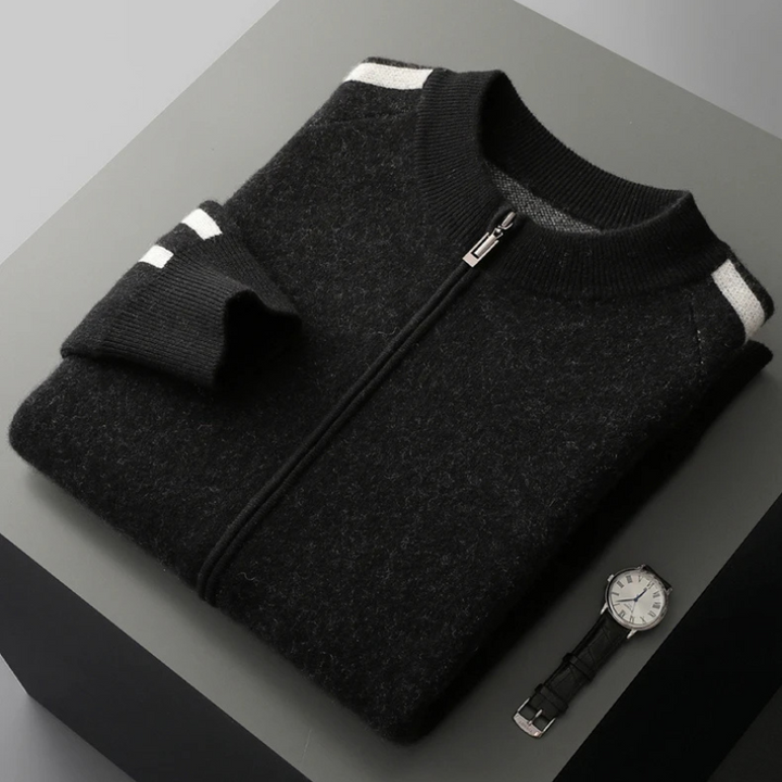 Callen Merino Stripe Cardigan