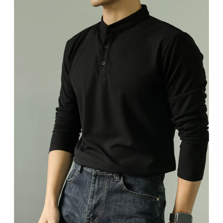Amedeo Long-Sleeve Henley