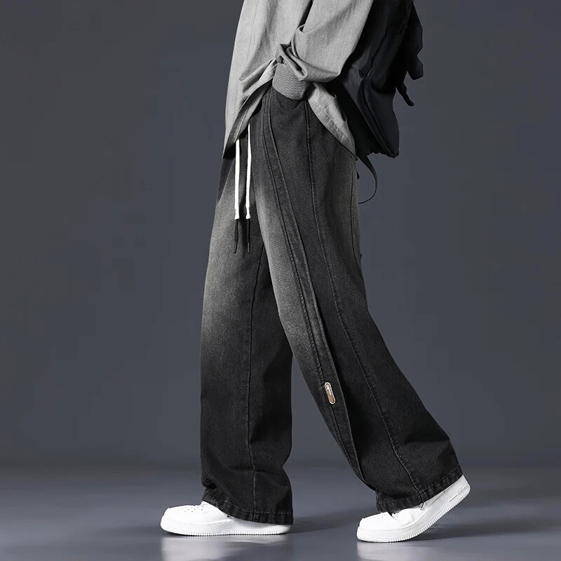 Harlem Washed Denim Joggers