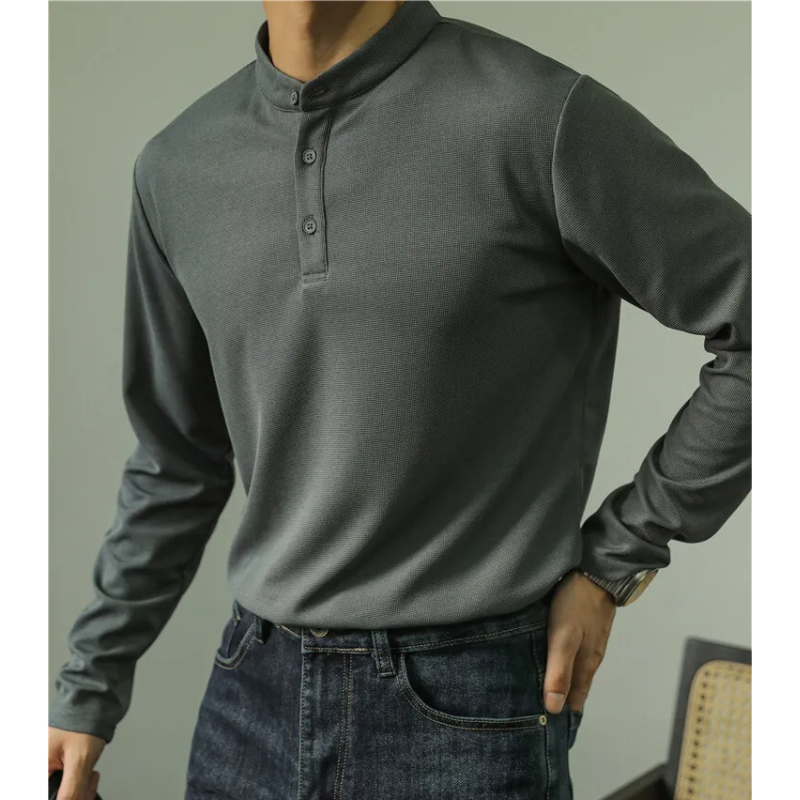 Amedeo Long-Sleeve Henley