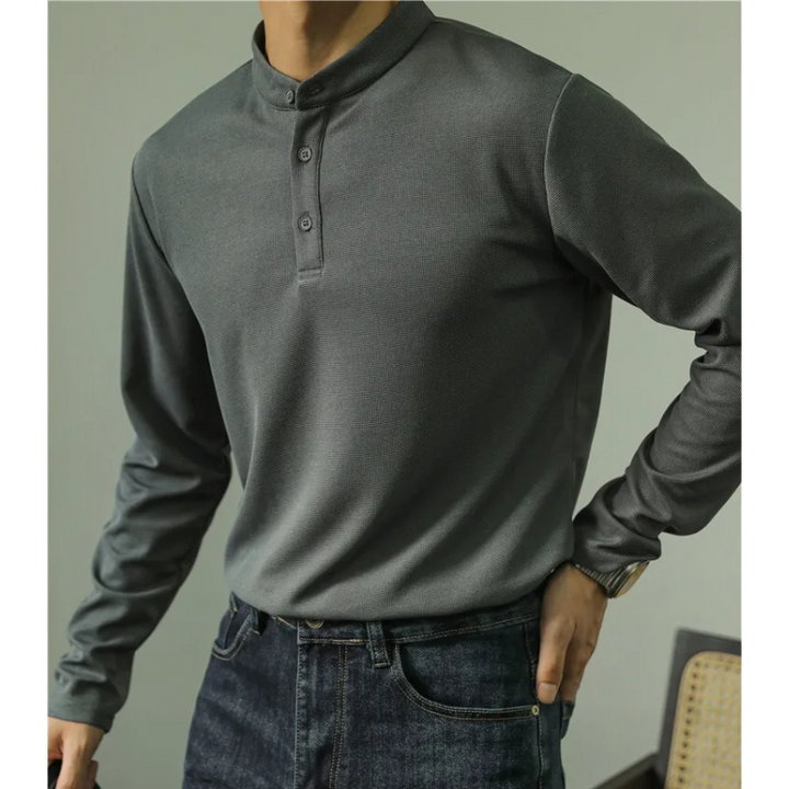 Amedeo Long-Sleeve Henley