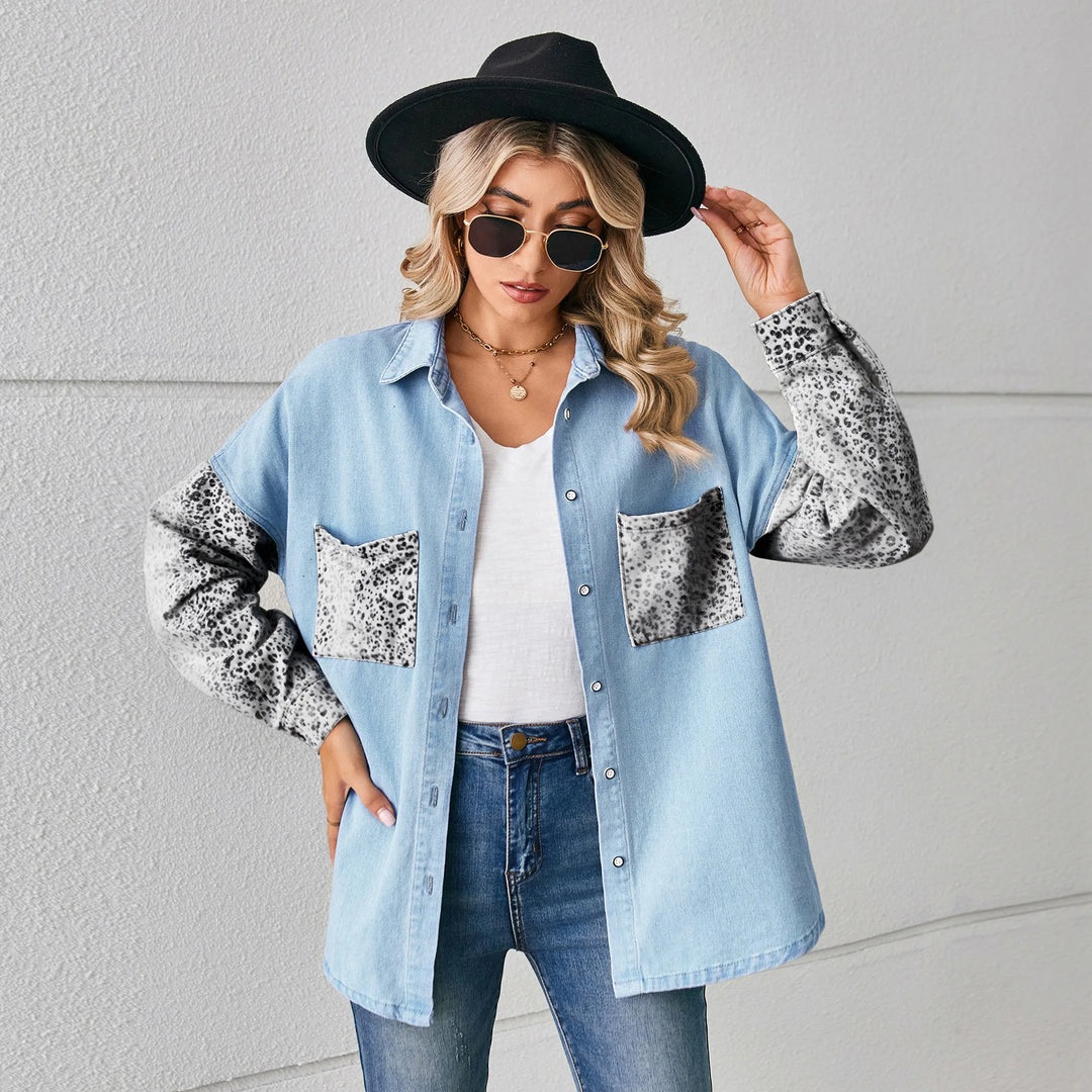 Savannah Patch Denim Shirt