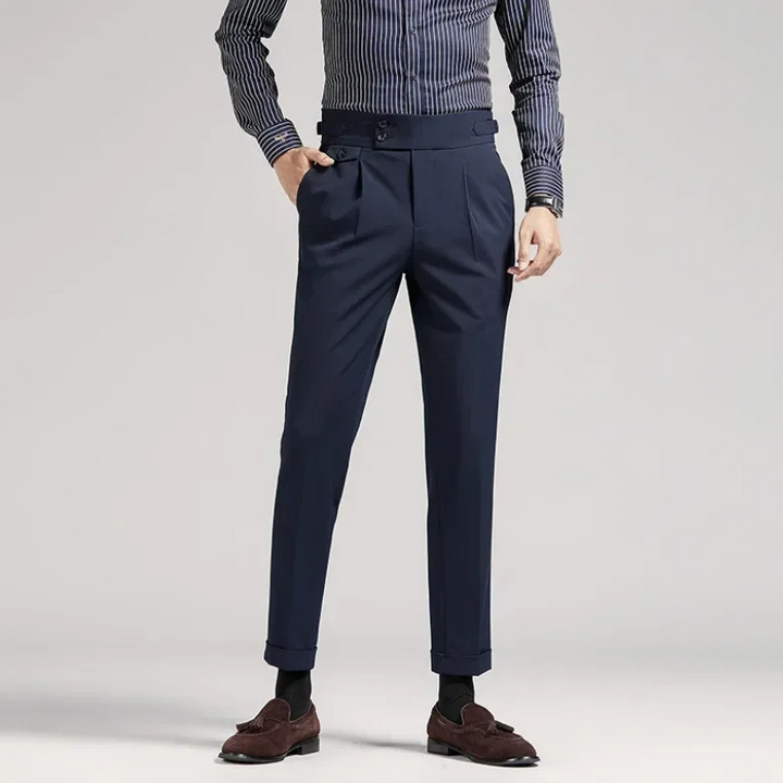 Saverio Pleated Gurkha Trousers