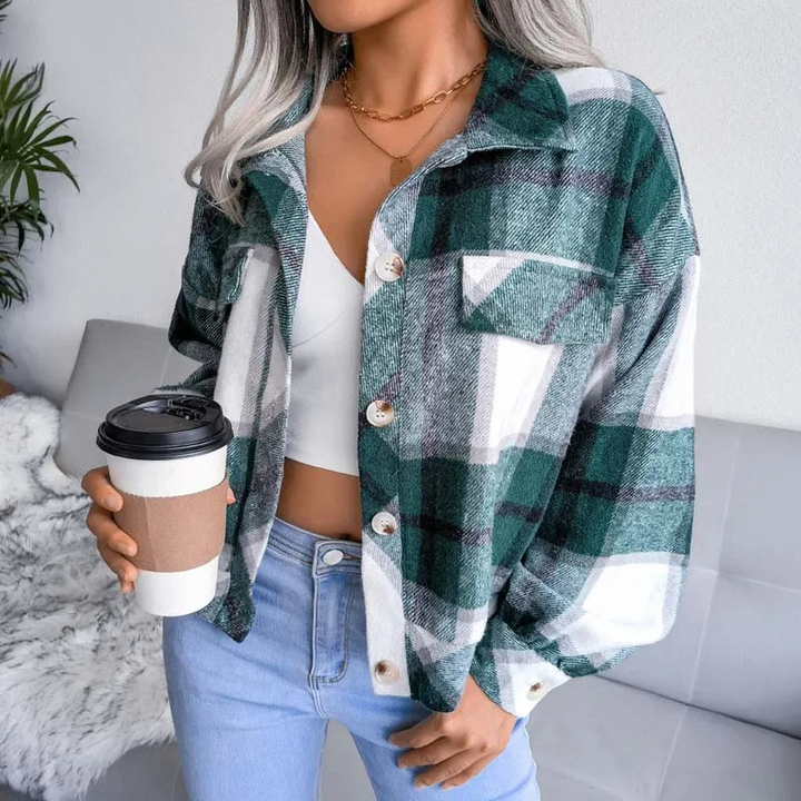 Altera Checkered Plaid Jacket