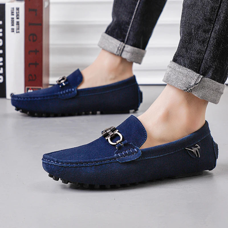 Montford Cow Suede Loafers