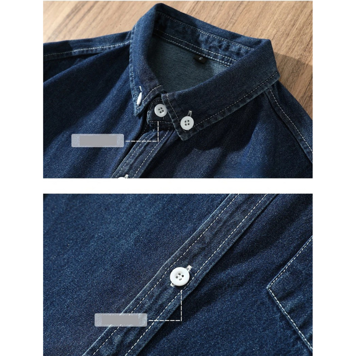 Harbor Denim Button-Up Shirt