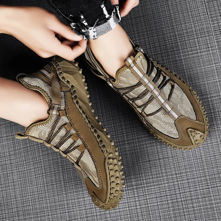 Ridgetrek Genuine Leather Sneakers