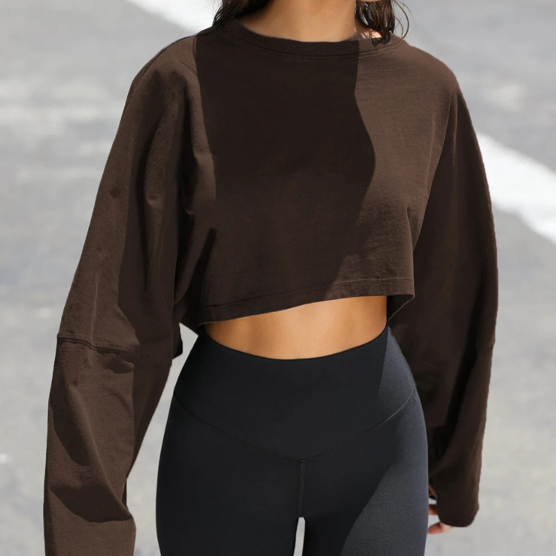 Althea Cropped Sweatshirt