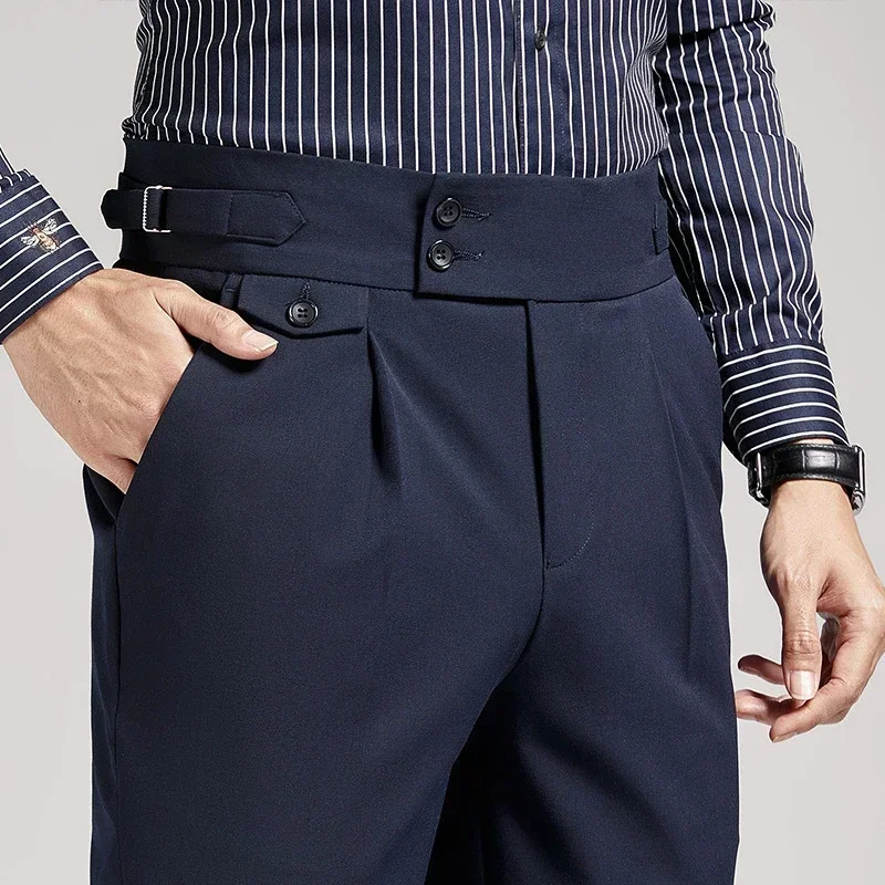 Saverio Pleated Gurkha Trousers