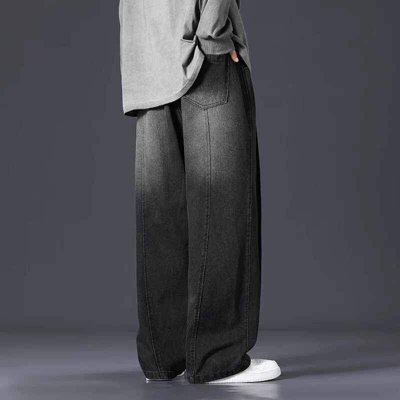 Harlem Washed Denim Joggers