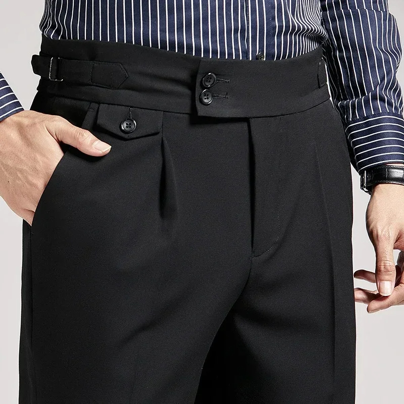 Saverio Pleated Gurkha Trousers