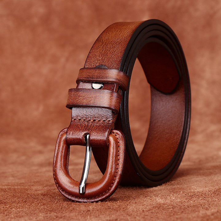 Calla Genuine Leather Belt
