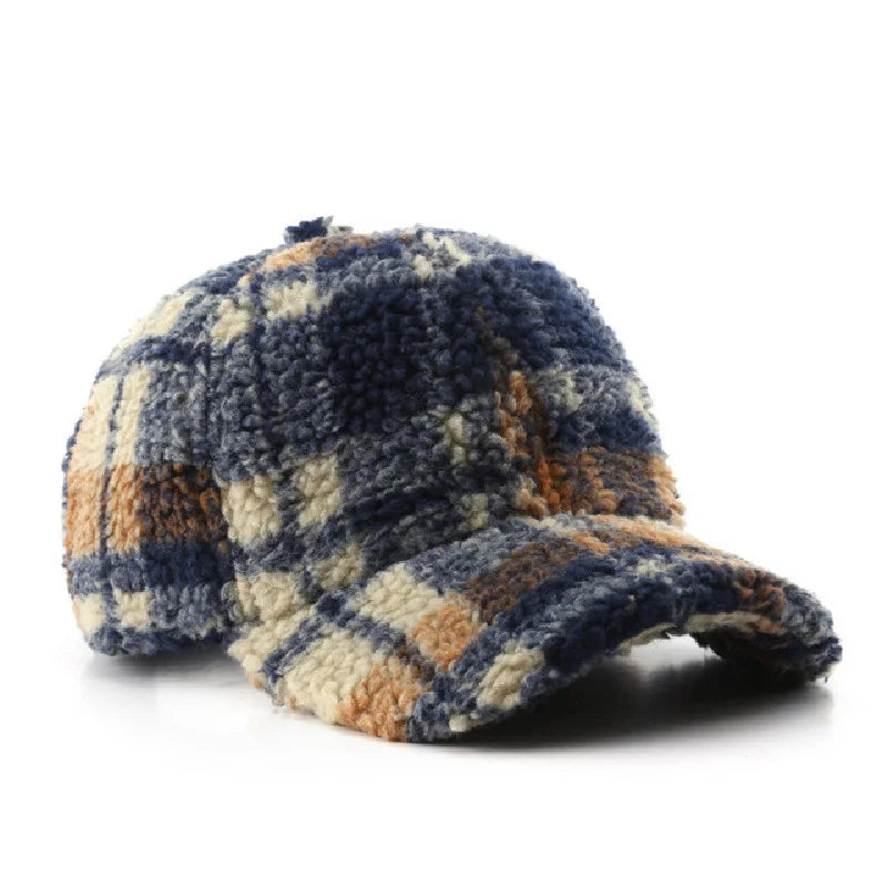 Cole Fleece Plaid Hat