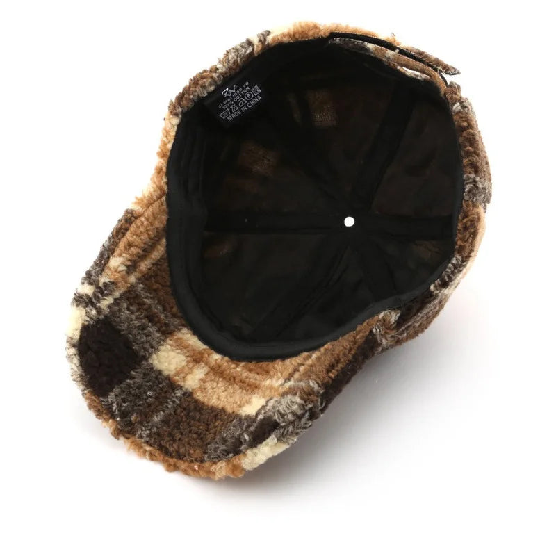 Cole Fleece Plaid Hat