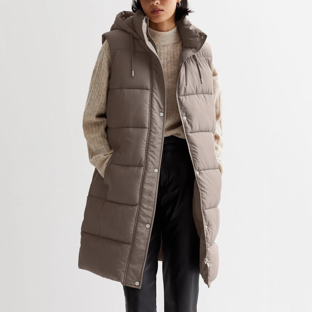 Astoria Sleeveless Hooded Parka