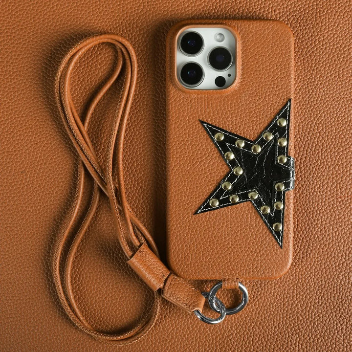 Rock Star Genuine Leather Case