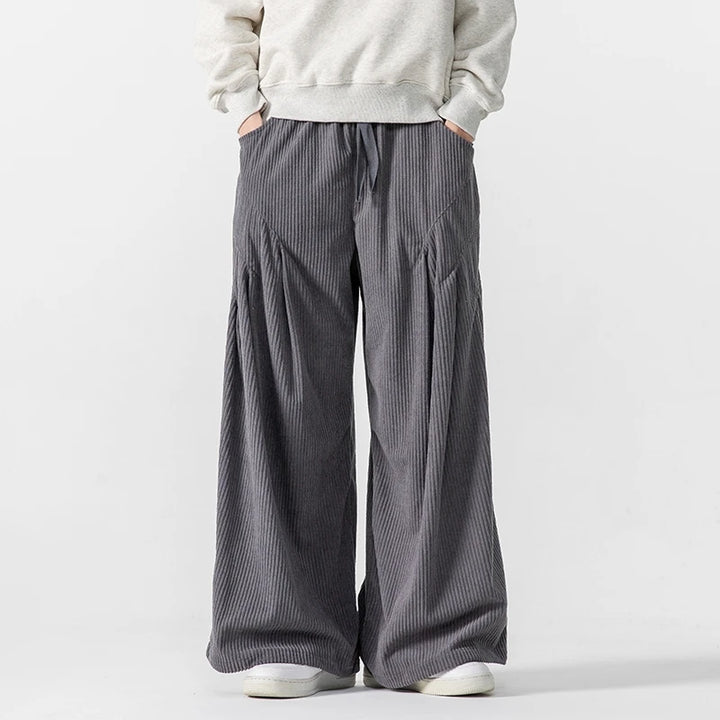 Wade Wide-Leg Corduroy Joggers