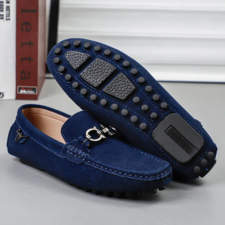 Montford Cow Suede Loafers