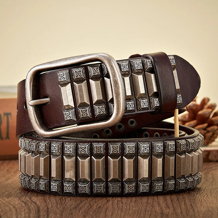 Motown Genuine Leather Belt