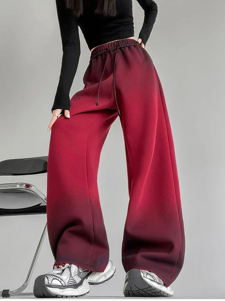 Scarlet Gradient Joggers
