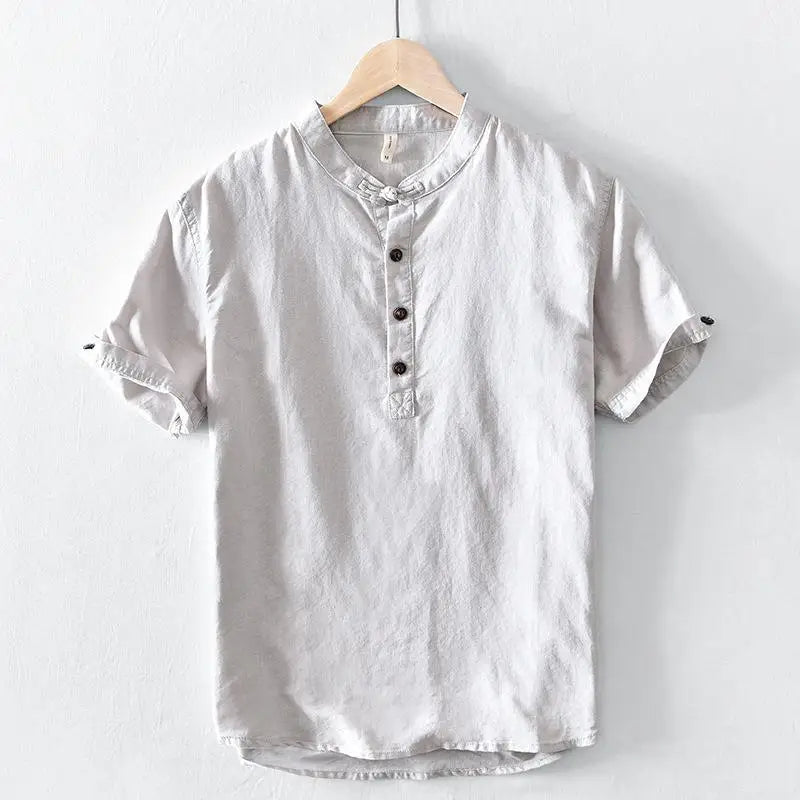 Horizon Cotton-Linen Shirt