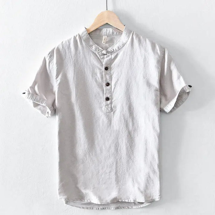 Horizon Cotton-Linen Shirt