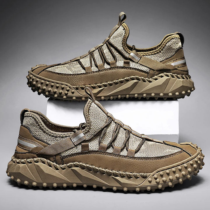 Ridgetrek Genuine Leather Sneakers