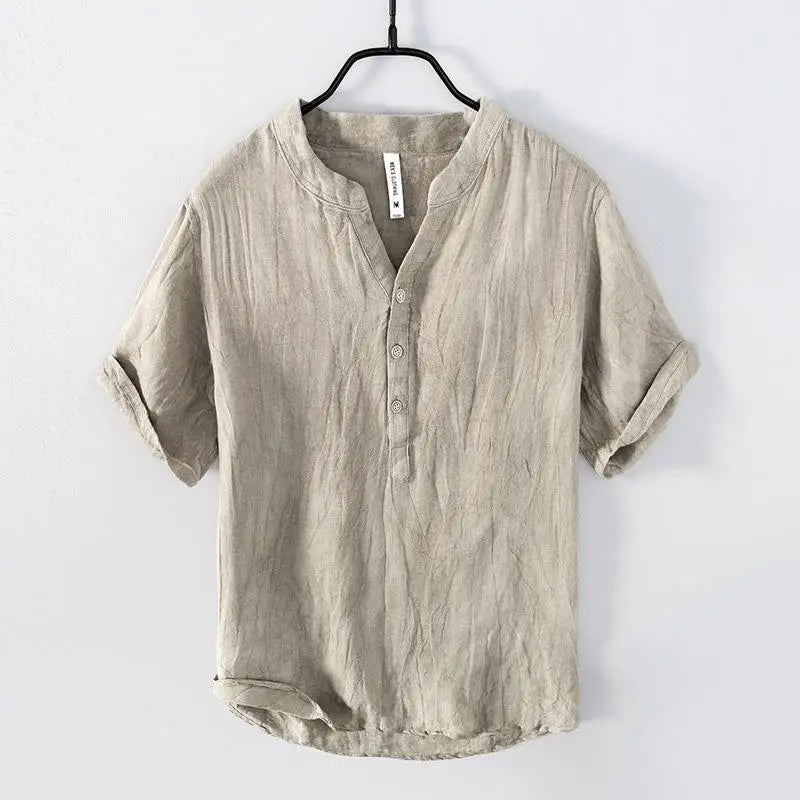 Cove Short Sleeve Linen Shirt