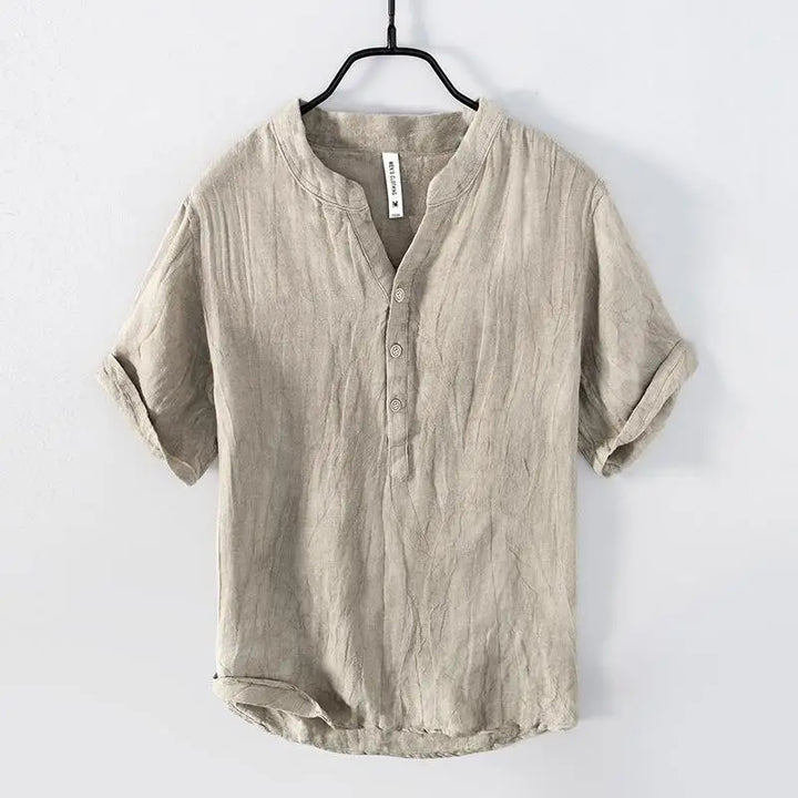 Cove Short Sleeve Linen Shirt