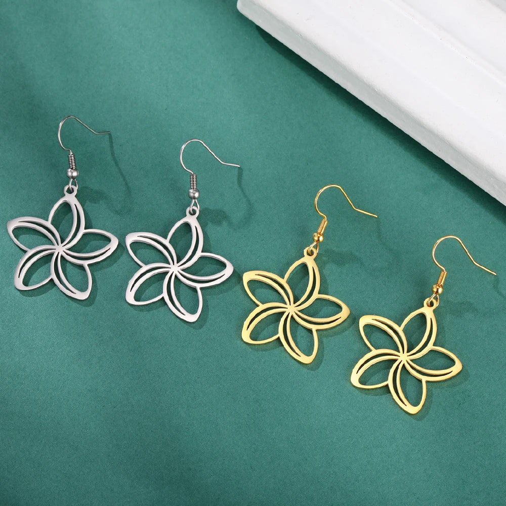 Flora Openwork Earrings