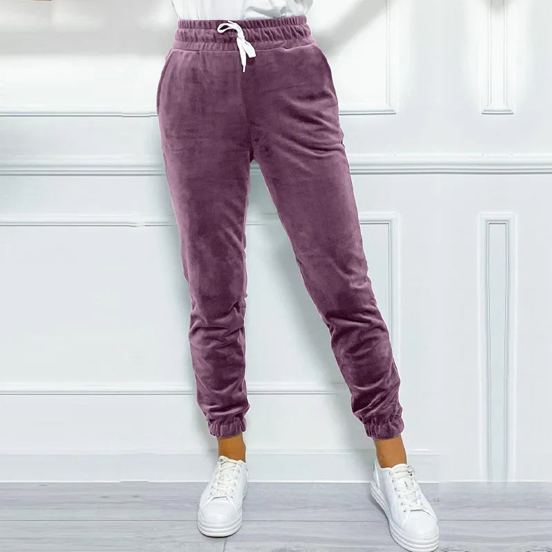 Velour Velvet Joggers