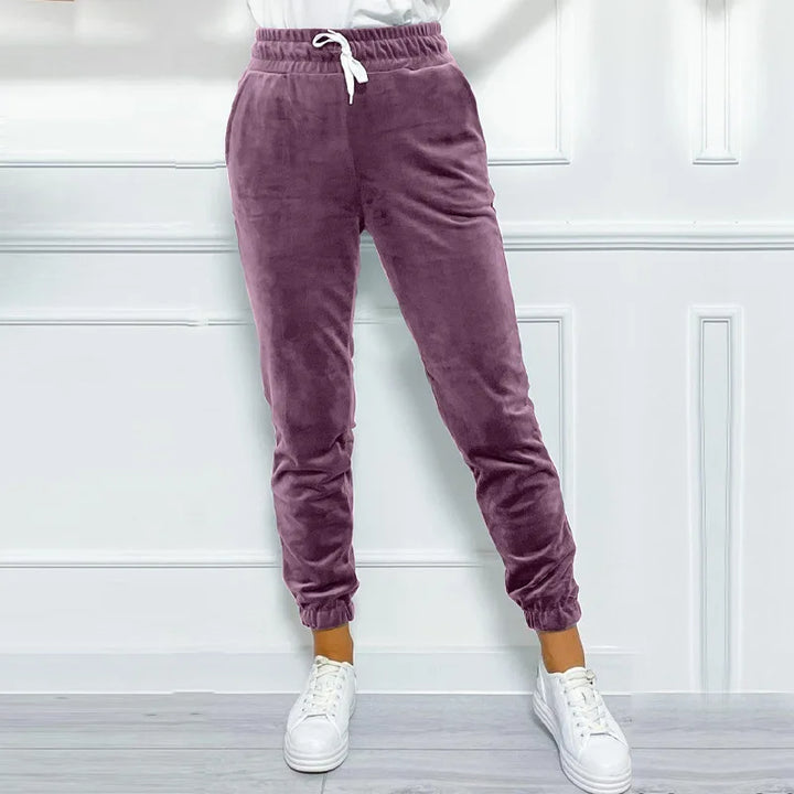Velour Velvet Joggers