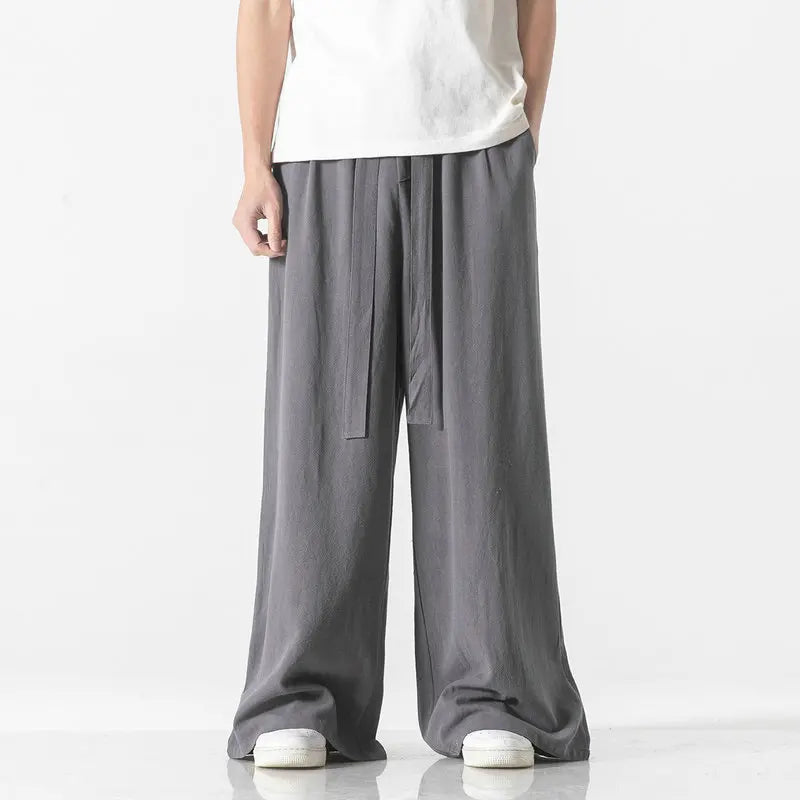 Jax Cotton Linen Joggers