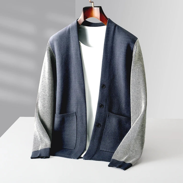 Westford Merino Two-tone Cardigan