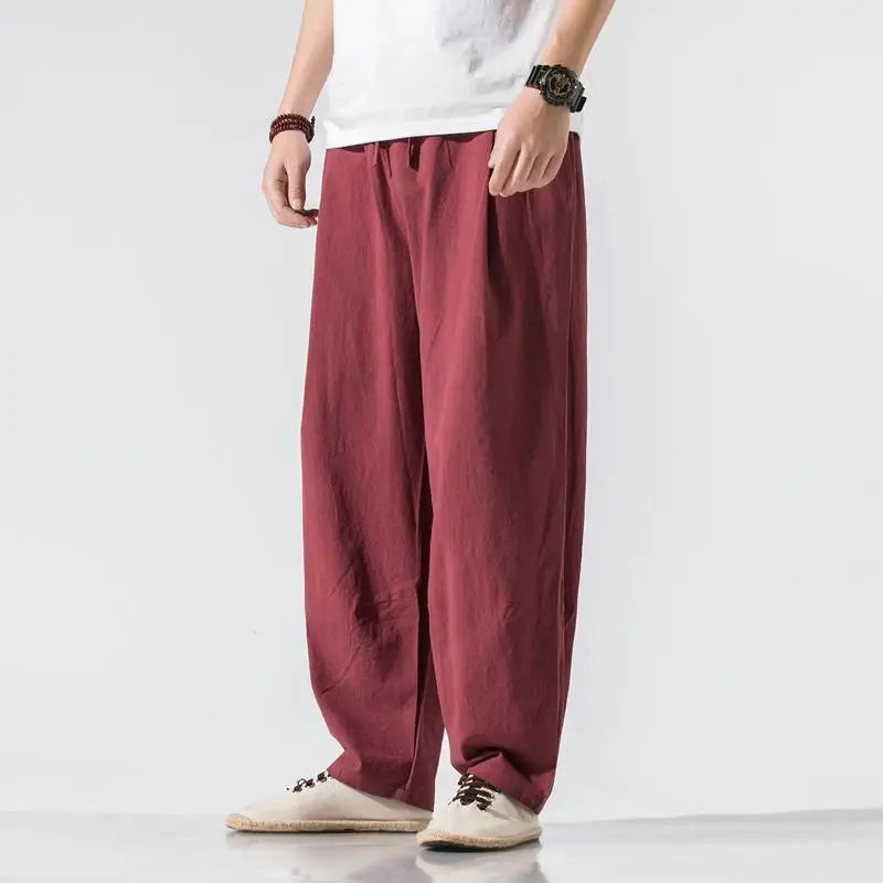 Terrace Cotton Linen Trousers