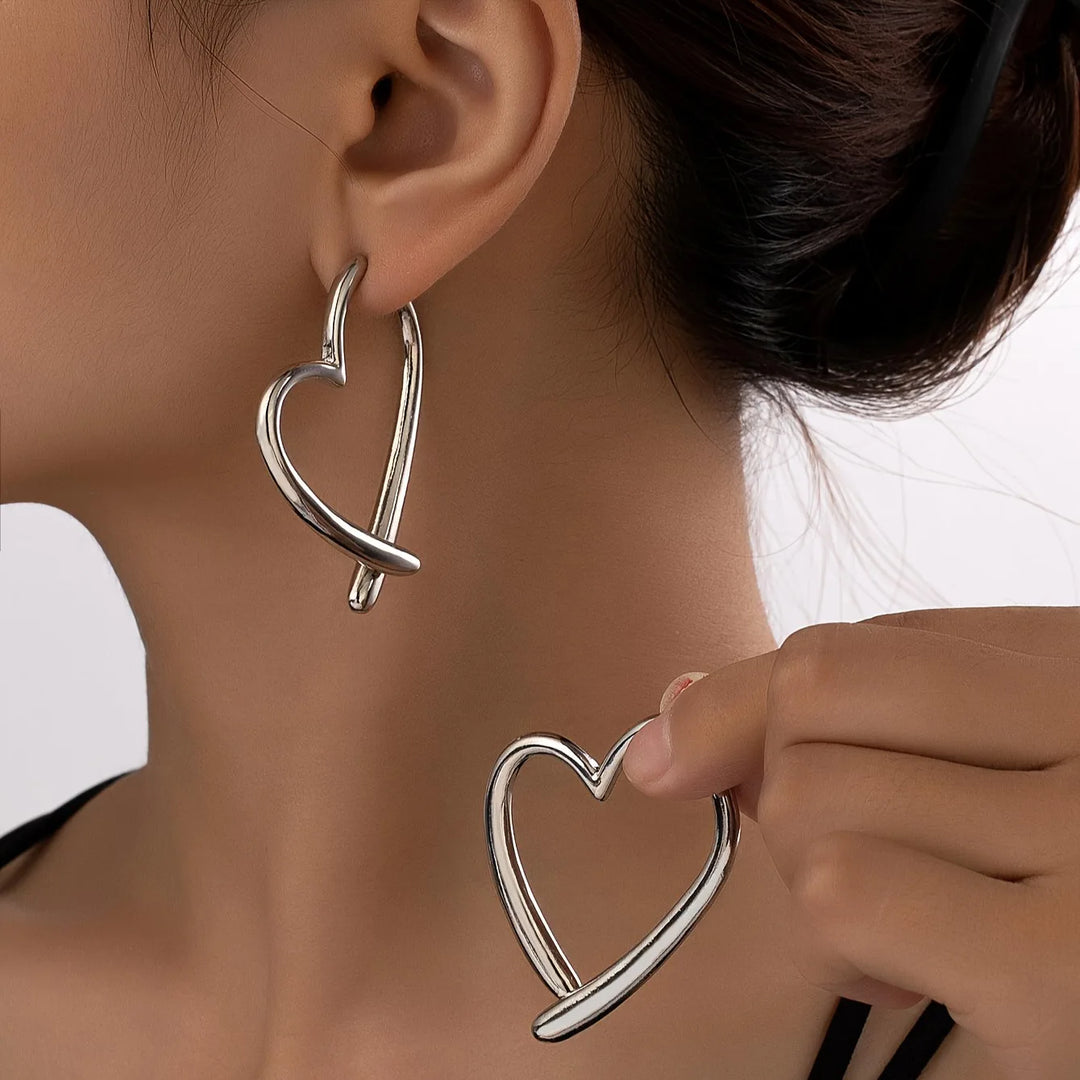 Heartline Earrings