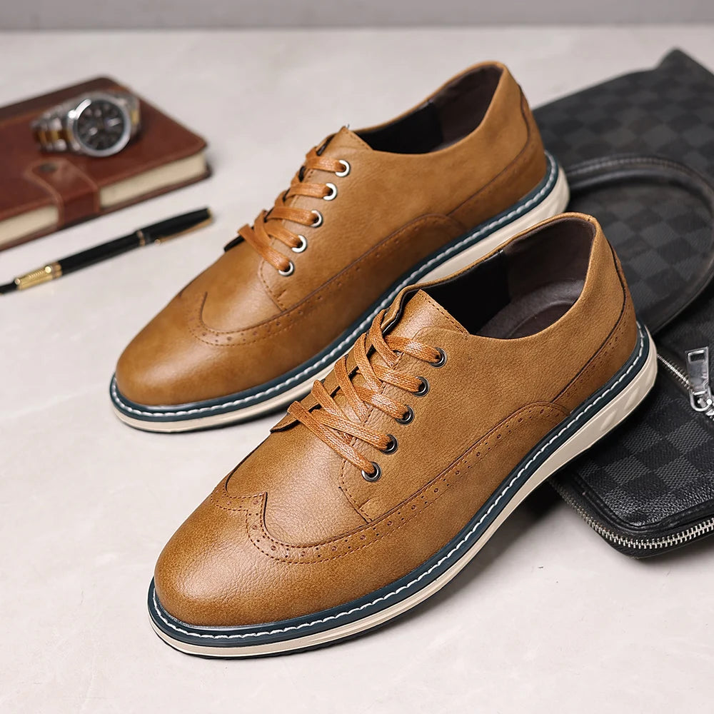 Harrison Brogue Oxfords