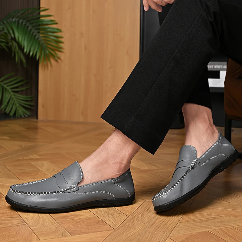 Sterling Genuine Leather Loafers