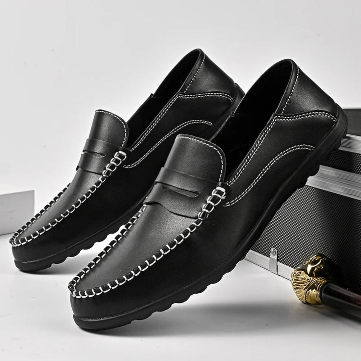 Sterling Genuine Leather Loafers