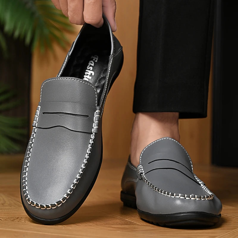 Sterling Genuine Leather Loafers