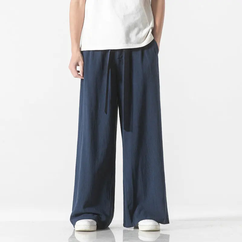 Jax Cotton Linen Joggers
