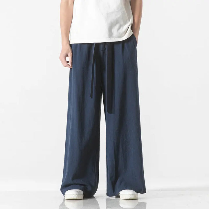 Jax Cotton Linen Joggers