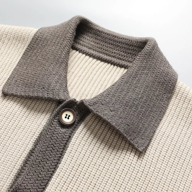 Jackson Two-Tone Cardigan