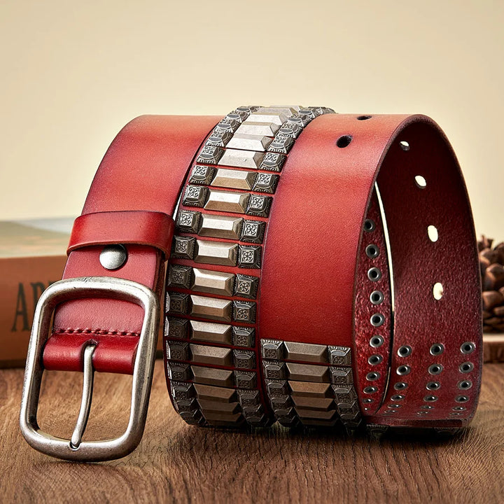 Motown Genuine Leather Belt