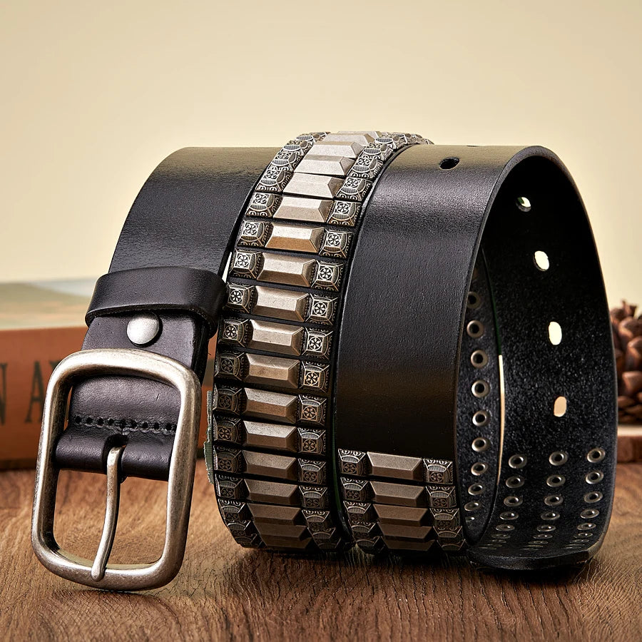 Motown Genuine Leather Belt
