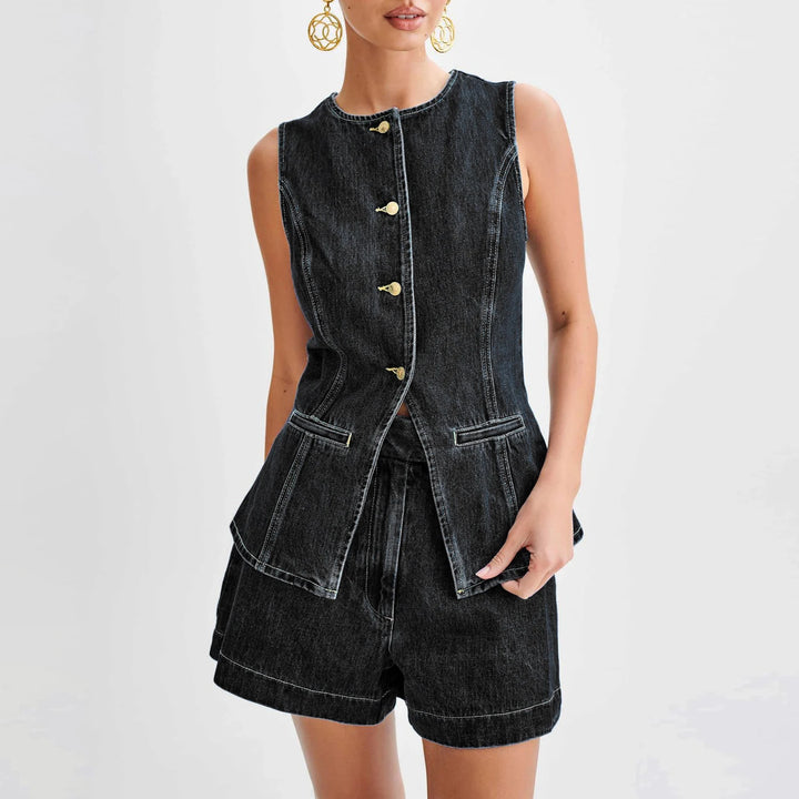 Meloria Denim 2 Piece Set