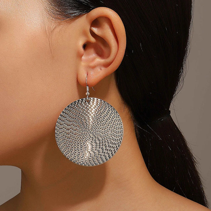 Nia Radiance Disc Earrings