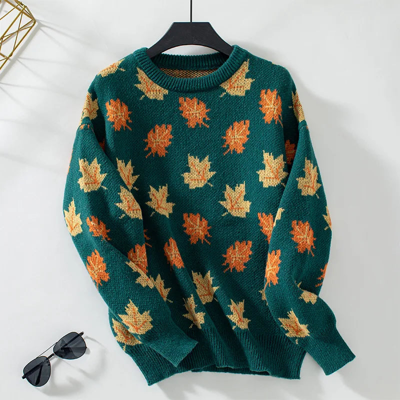 Angela Leaf Sweater